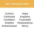Classroom Kit Add-On Pack: Tier 2 Emotions