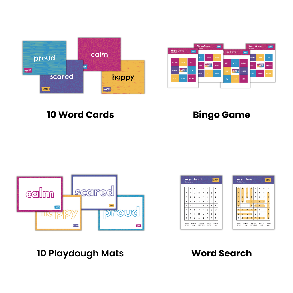 Classroom Kit Add-On Pack: Tier 1 Emotions